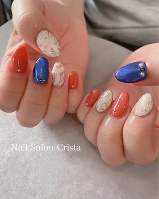 ネイル CRISTA所属・CRISTA MOMOのネイルデザイン