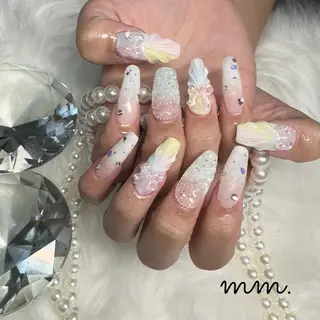 ネイル 🩷🩵mm.大宮 Riyo🧸🩵🩷のネイルデザイン