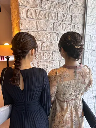 ヘアアレンジ 八木 瑠奈のヘアスタイル