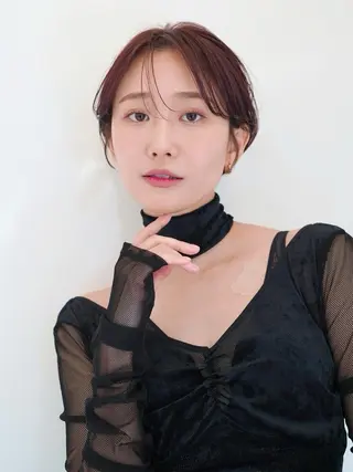 ショート カラー 原宿ショート/ボブ/ パーマ🪷Akinaのヘアスタイル