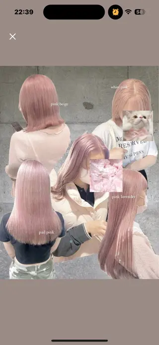 ロング カラー 透明感カラー・レイヤ ー🎀amika🎀のヘアスタイル