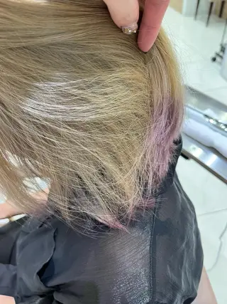 ショート カラー 🫧美髪縮毛矯正🫧 Haruのヘアスタイル