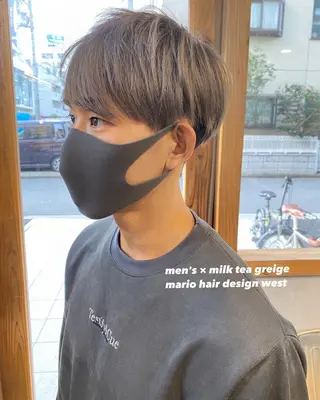 ショート カラー メンズ 竹嶌 健吾のヘアスタイル