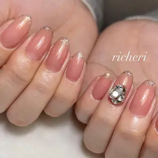 ミディアム ネイル richeri beautyのネイルデザイン