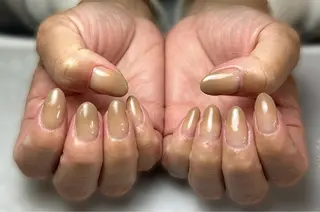 ネイル BURGUNDY hitomiのネイルデザイン