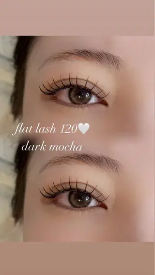 マツエク・マツパ NORA hinataのマツエク・マツパデザイン