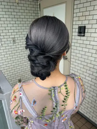 ヘアアレンジ 大人可愛いヘアメイク 💋🧚‍♀️しずかのヘアスタイル