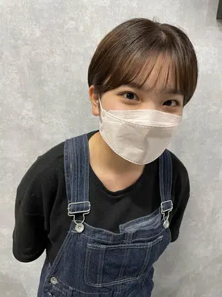 ショート C’LD hair  produce /シールドヘア所属・モテ髪/ボブ/ショー ト/アダチフウトのヘアスタイル