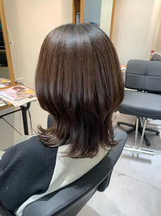 ミディアム Dears 香芝店所属・関 優希のヘアスタイル