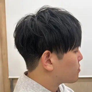メンズ メンズパーマ🔵 ハイトーン✨原田慎也のヘアスタイル