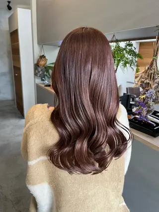 ロング カラー Salon de  COCO所属・Yuka /ツヤカラー✨のヘアスタイル