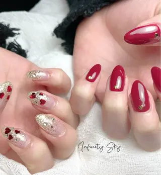 ネイル infinity skyのネイルデザイン