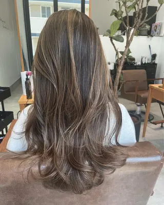 ロング 河内 元伸のヘアスタイル