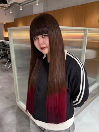 ロング ユイナ/ハイトーン /透明感カラー🫧のヘアスタイル