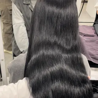 ロング カラー 表参道♡暗髪♡ 艶カラー♡アユミのヘアスタイル