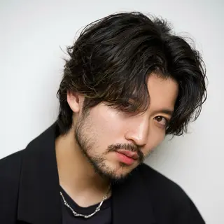 メンズ 渋谷メンズパーマ🌀 大人ヘア/くりのヘアスタイル