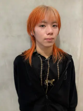 ミディアム カラー メンズ 優作 〜圧倒的信頼〜のヘアスタイル