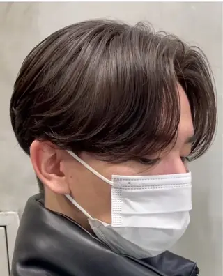 ショート ハッシュレイヤー/ ベージュ/senaのヘアスタイル