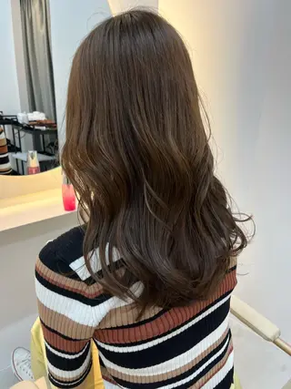 セミロング 透明感カラー/艶髪/ 高城潤也のヘアスタイル