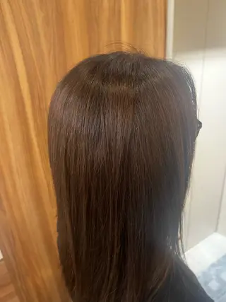 ミディアム カラー トーンアップ🦢 ユメのヘアスタイル