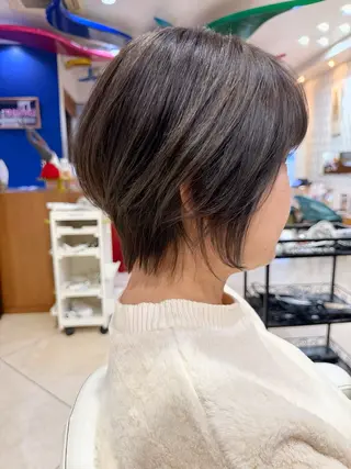ショート カラー イーストハムネオ高木 亮人🌿のヘアスタイル