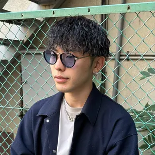 ショート パーマ メンズ パーマ職人 渡邊　優雅のヘアスタイル