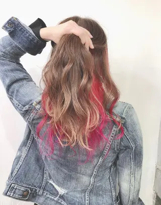 ロング フェアリーテイル所属・吉田 典弘のヘアスタイル