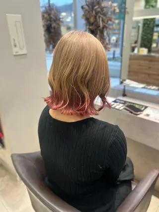 ミディアム Lolonois 森ノ宮【 yui 】のヘアスタイル