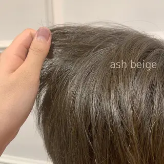 カラー メンズ 髪質改善カラー&TR 縮毛矯正/弱酸性矯正のヘアスタイル