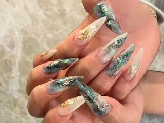 ネイル rig nail草加店所属・松本 紋世のネイルデザイン