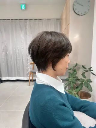 ショート あいこ/ハンサム ショート/銀座🌷のヘアスタイル