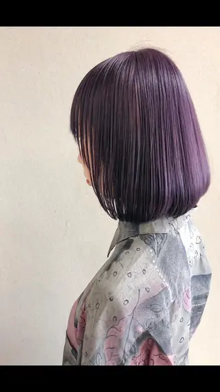 ショート カラー ケアブリーチ /髪質 改善/古橋圭史郎のヘアスタイル