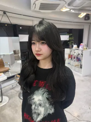 ロング カラー 透明感カラー/ RIKO🌺🥥のヘアスタイル