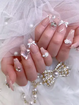ネイル U・mi  nail salon【長さ出し/パラジェル/持ち込み/定額ネイル/学割U24】所属・Uminail ゆうゆうのネイルデザイン