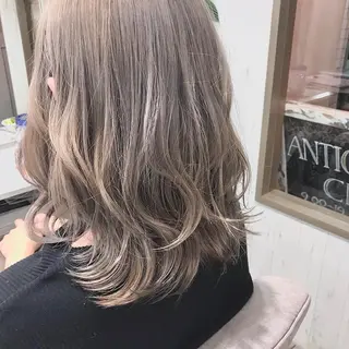 ミディアム ネモトメイナ🌿‬ 今月末で退職しますのヘアスタイル