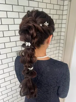 ヘアアレンジ 大人可愛いヘアメイク 💋🧚‍♀️しずかのヘアスタイル