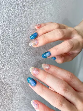 ネイル 草加ニュアンスネイル 🌚hersのネイルデザイン