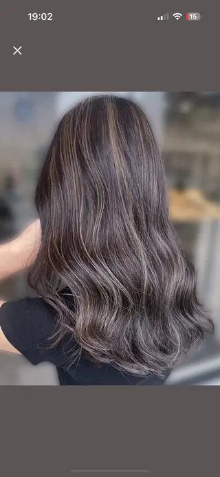 セミロング カラー EARTHセンター南店所属・センター南🫧 ミタセイヤのヘアスタイル