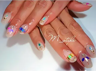 ネイル 下妻市ﾈｲﾙｻﾛﾝ M_styleのネイルデザイン