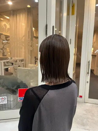 ミディアム レイヤーカット /ゆうのヘアスタイル