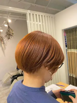 ショート カラー Design Color🐰アユミのヘアスタイル