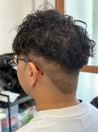 パーマ メンズ Snalyメンズ特化 スエハラのヘアスタイル