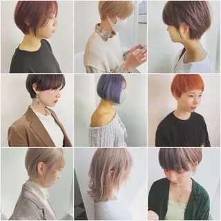 ミディアム ショート/ボブ /パーマ🌿柏原良亮のヘアスタイル