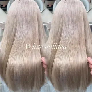 ロング カラー うる艶カラー×韓国 ヘア/Yumi🎀のヘアスタイル