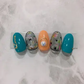 カラー ネイル yuri kaのネイルデザイン