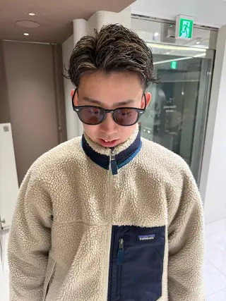 ショート カラー メンズ 🌟透明感カラー🌟 恵比寿/sayuのヘアスタイル