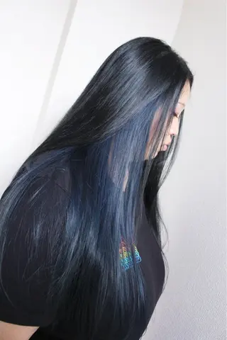 ロング カラー 土居 正季のヘアスタイル