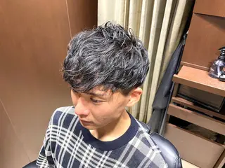 ミディアム メンズ HIRO GINZA 池袋東口店所属・林田 龍明のヘアスタイル