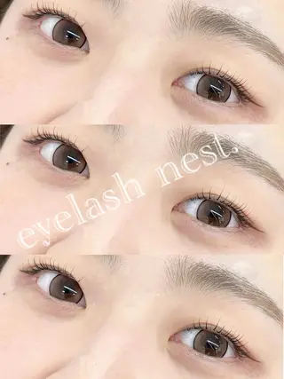 マツエク・マツパ intime内nest.所属・🤍nest. エリ🤍のマツエク・マツパデザイン