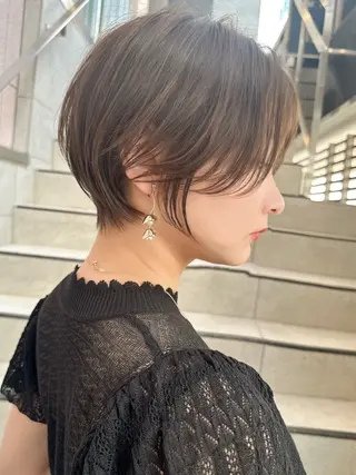 ショート カラー レイヤー❣️縮毛矯正 川村利幸のヘアスタイル